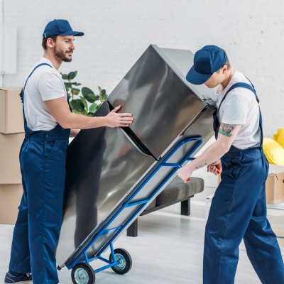 Dolly to move refrigerator