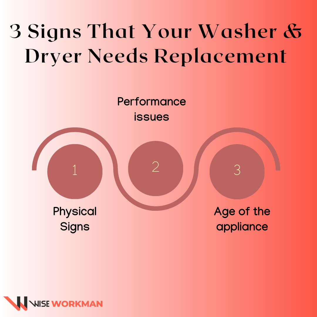 signs that your washer and dryer needs replacement