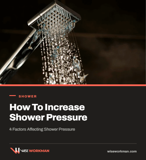 how to increase shower pressure