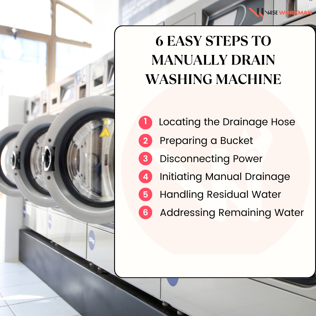 6 Easy Steps To Manually Drain Washing Machine