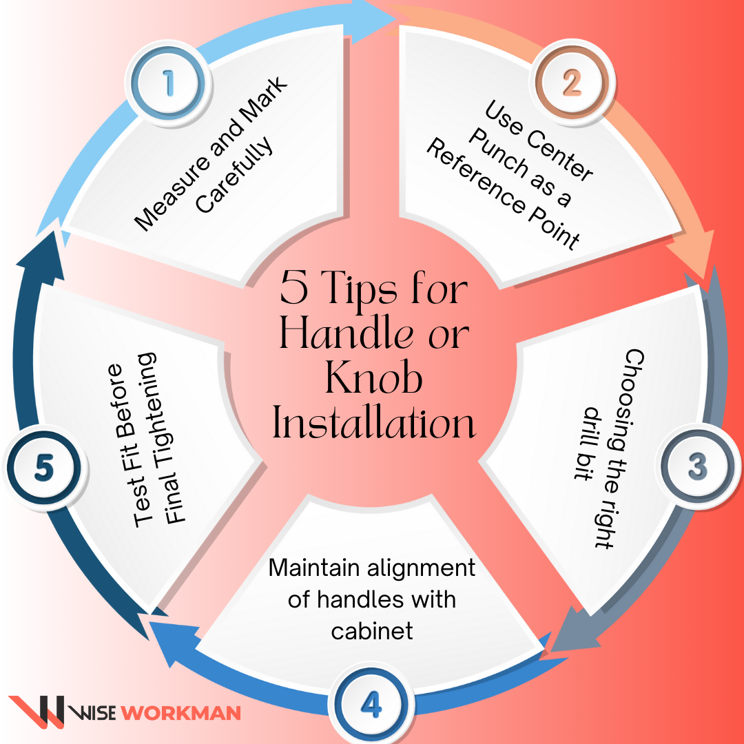 5 tips for handle or knob installation