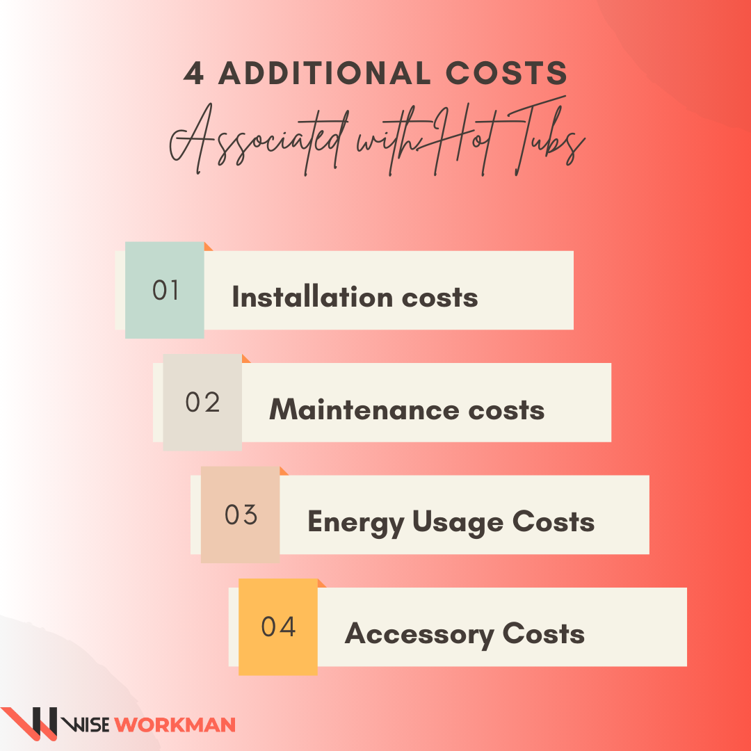 4 additional costs associated with hot tubs