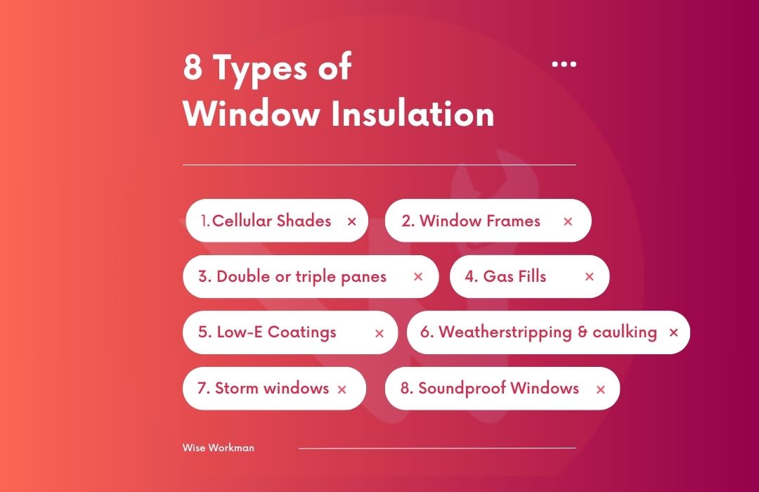 Types of Window Insulation