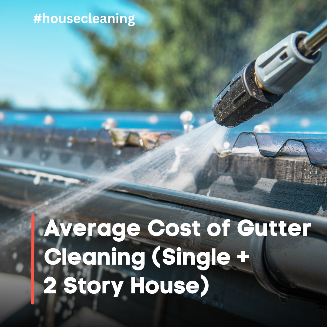 Average Cost of Gutter Cleaning (Single +