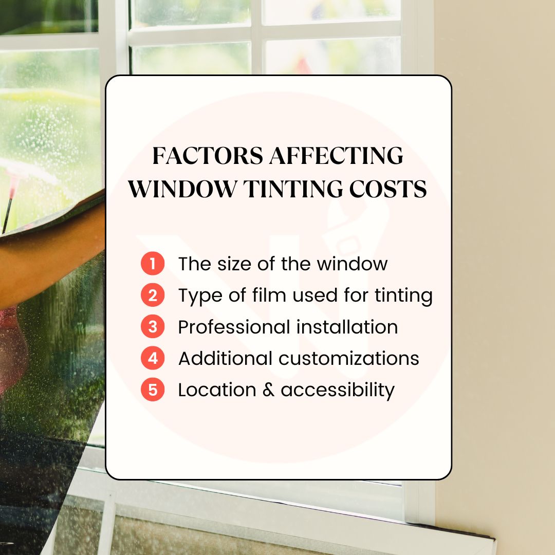 Factors Affecting Window Tinting Costs