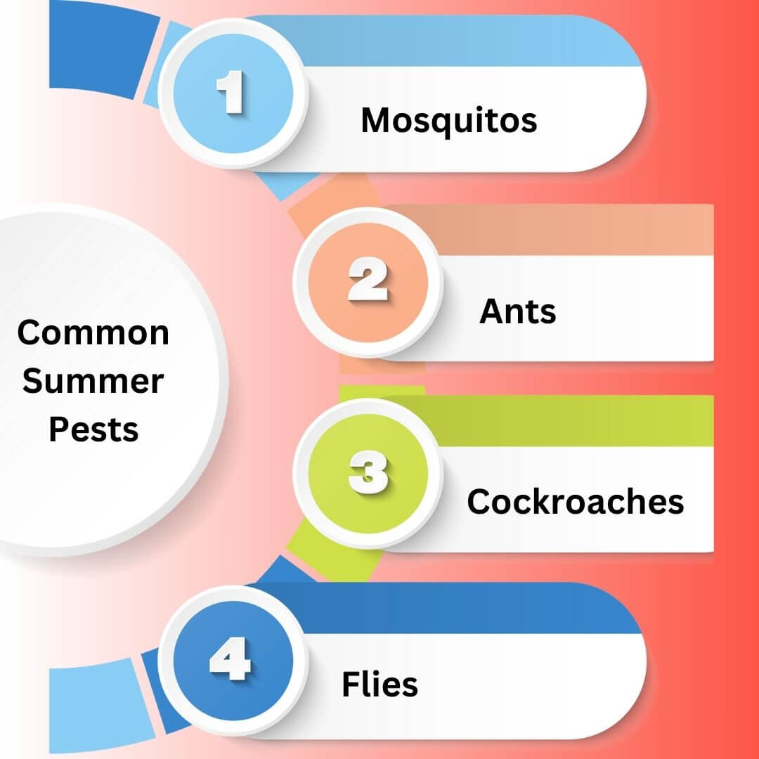 common summer pests