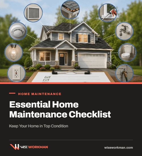 Home Maintenance Checklist