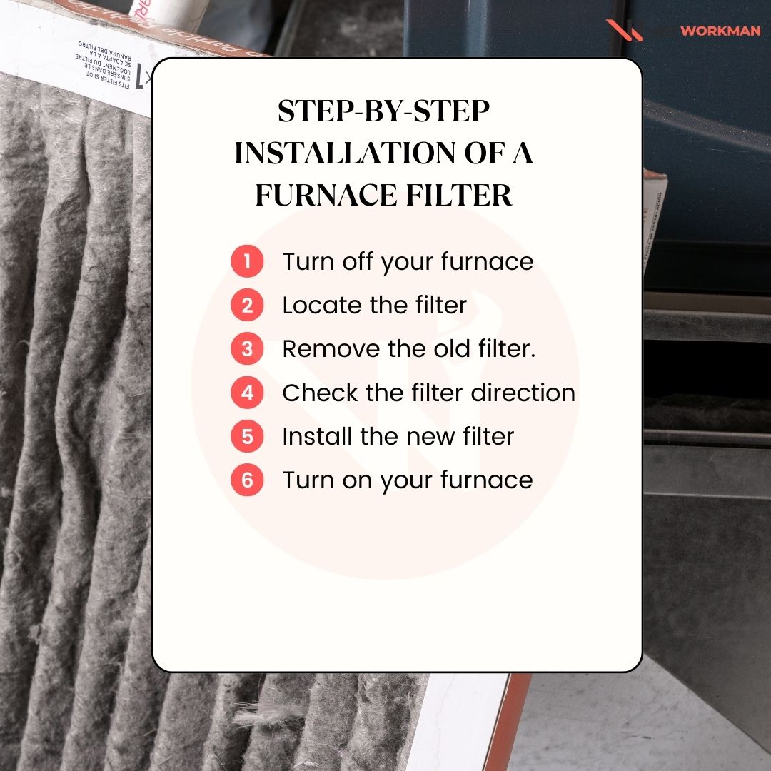 Step-by-Step Installation of furnace filter