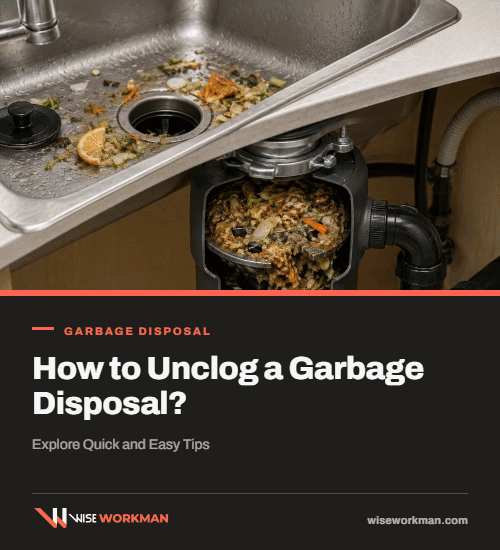 unclog garbage disposal