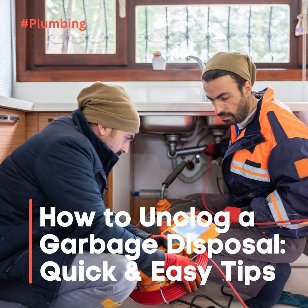 how to unclog garage disposal