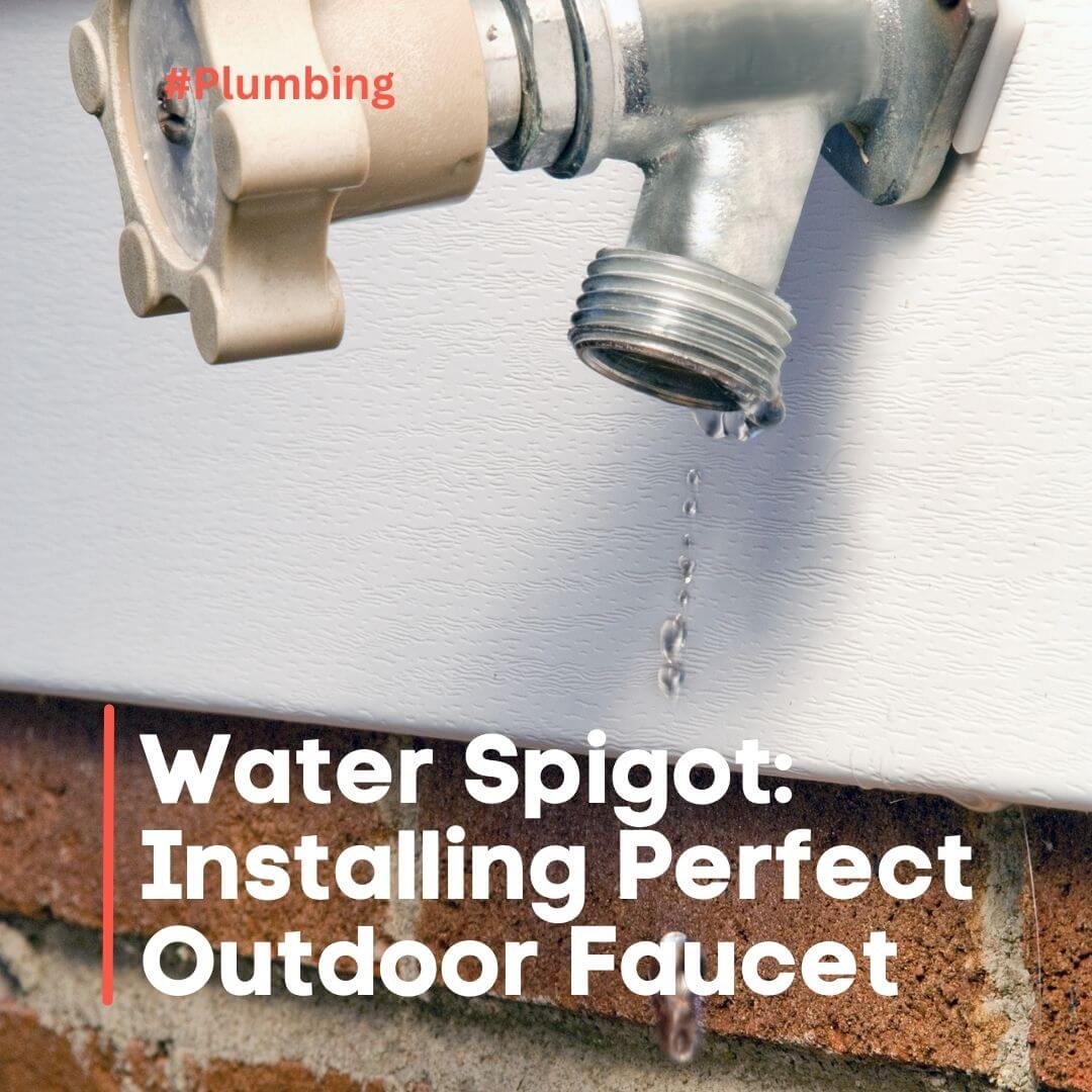 outdoor water spigot faucet