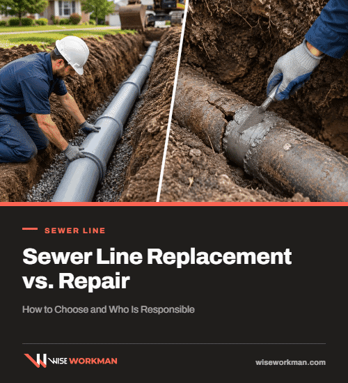 Sewer Line Replacement vs. Repair